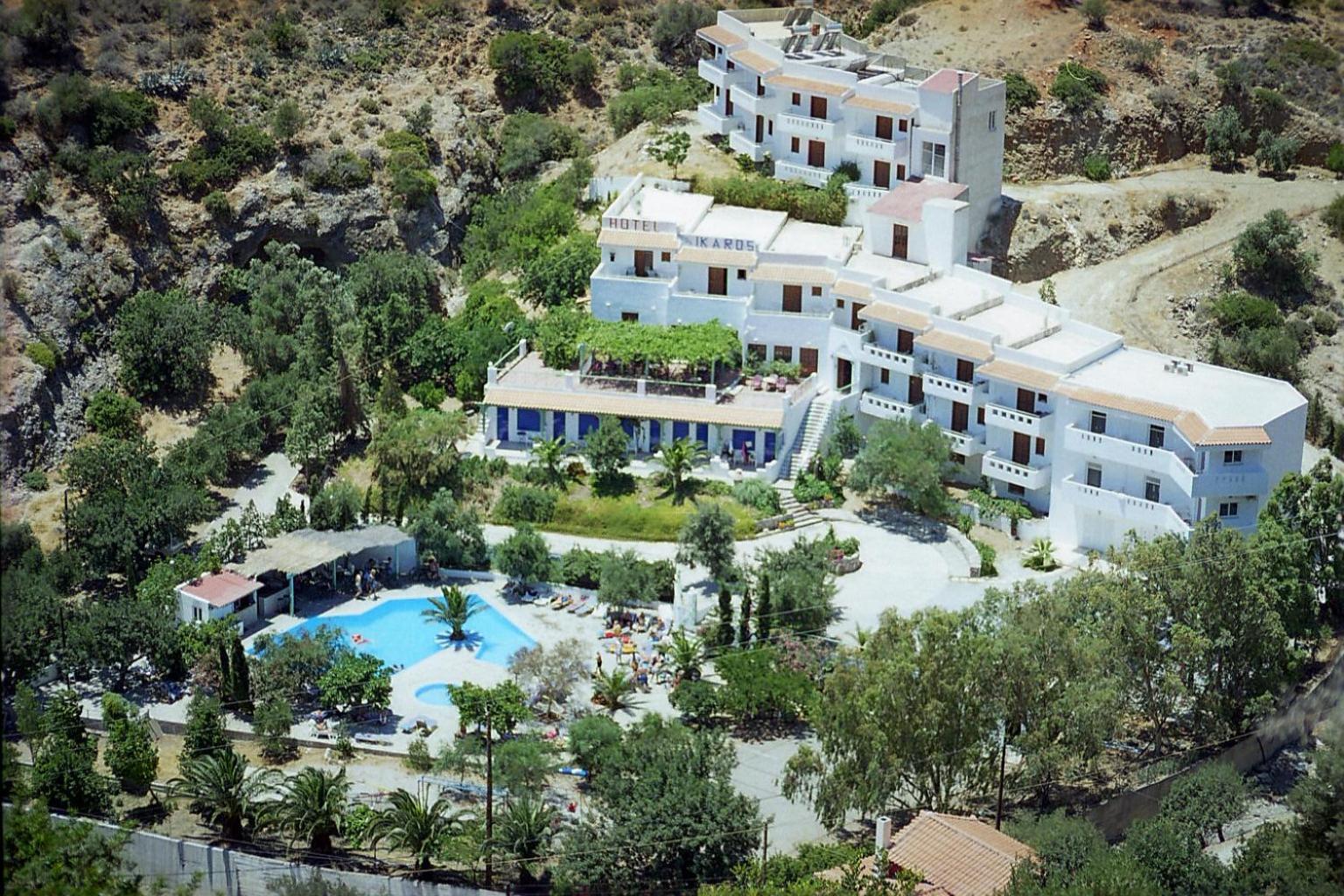 Neos Ikaros Hotel Ajía Galíni Kültér fotó