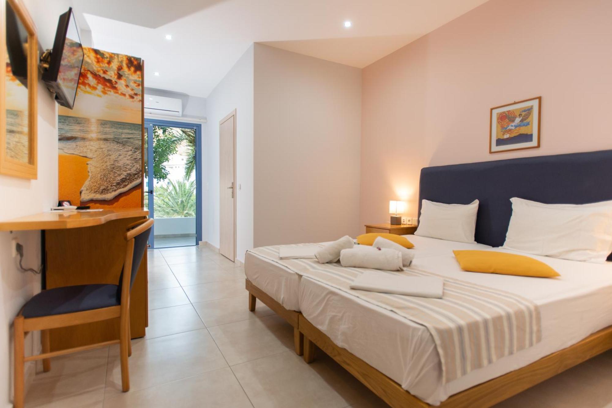 Neos Ikaros Hotel Ajía Galíni Kültér fotó
